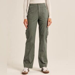 Abercrombie & Fitch Olive Cargo Pants